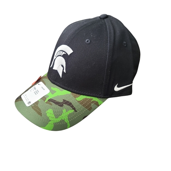 Nike Black and Camo Cap with Spartan Logo - Picture 2 of 8
